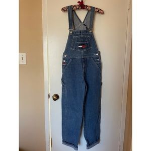 Vintage full length denim overalls - Unisex